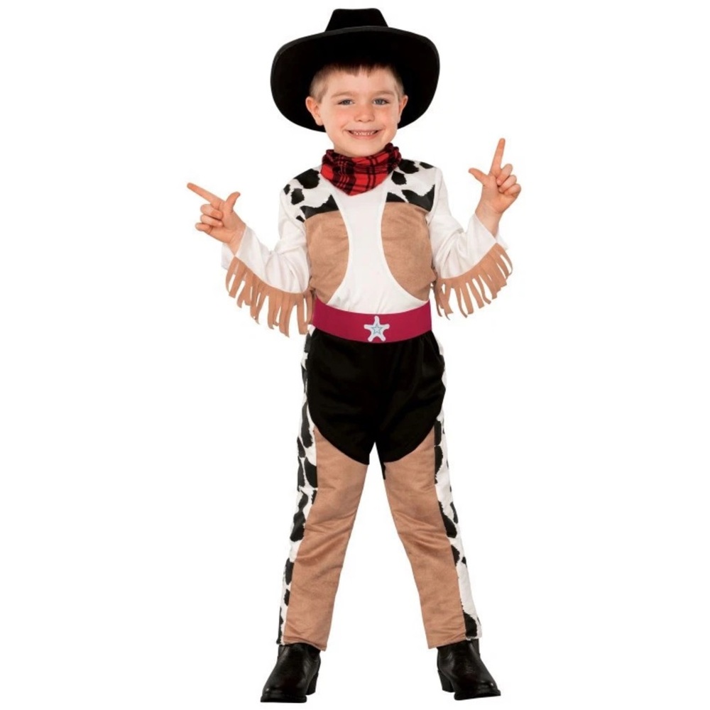 Cowboy Kids Costume with Hat and Bandana